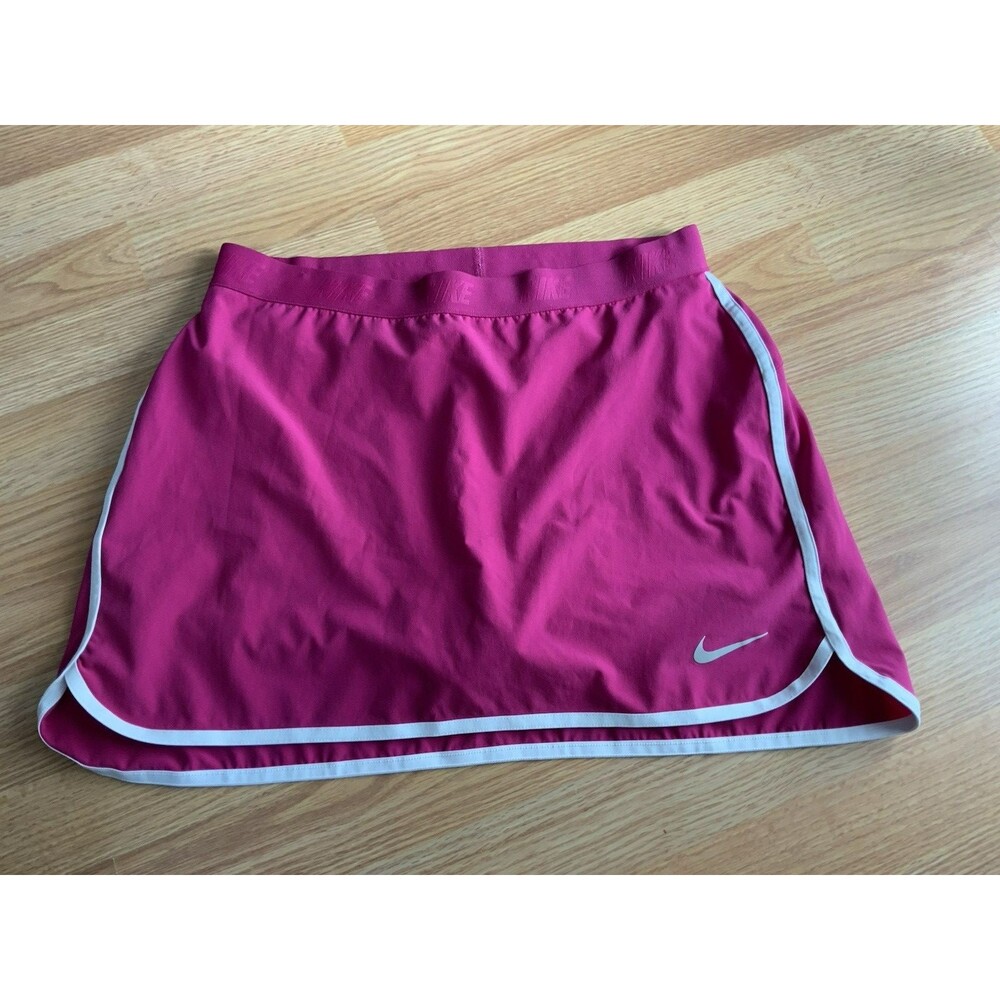 Nike Dri-Fit Hot Pink Skirt Skort Tennis Pickleball  PINK Size Women’s Medium